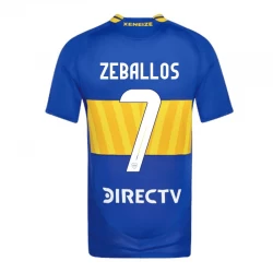 Boca Juniors Zeballos #7 Heim Trikot 2024/25 II Fußballtrikot