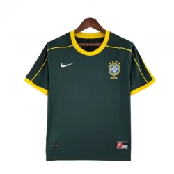 Brasilien Ausweich Trikot 1998 Retro Fußballtrikot
