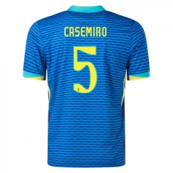 Brasilien Casemiro #5 Auswärts Trikot Copa America 2024 Fußballtrikot