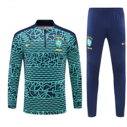 Brasilien Trainingsanzüge Sweatshirt 2024/25 - Blau Camo