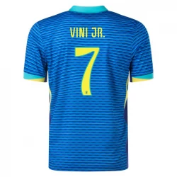 Brasilien Vini Jr #7 Auswärts Trikot Copa America 2024 Fußballtrikot