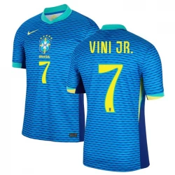 Brasilien Vinicius Junior #7 Auswärts Trikot Copa America 2024 Fußballtrikot