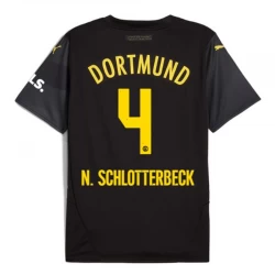 BVB Borussia Dortmund N.Schlotterbeck #4 Auswärts Trikot 2024/25 Fußballtrikot