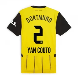 BVB Borussia Dortmund Yan Couto #2 Heim Trikot 2024/25 Fußballtrikot