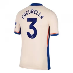 Chelsea FC Cucurella #3 Auswärts Trikot 2024/25 Fußballtrikot