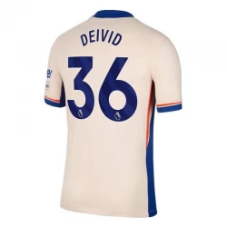 Chelsea FC Deivid #36 Auswärts Trikot 2024/25 Fußballtrikot