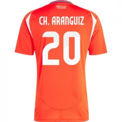 Chile Ch. Aranguiz #20 Heim Trikot Copa America 2024 Fußballtrikot