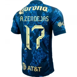 Club América A. Zendejas #17 Auswärts Trikot 2024/25 Fußballtrikot