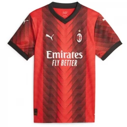 Damen AC Milan Heim Trikot 2023/24 Fußballtrikot