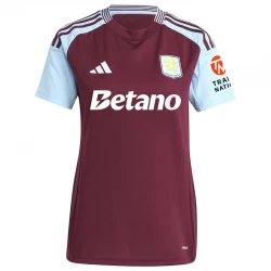 Damen Aston Villa Heim Trikot 2024/25 Fußballtrikot