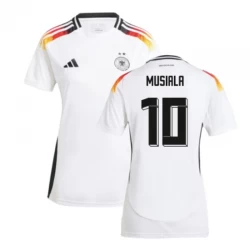 Damen Deutschland Jamal Musiala #10 Heim Trikot EM 2024 Fußballtrikot