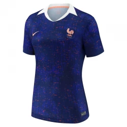Damen Frankreich Heim Trikot 2025 Euro Fußballtrikot