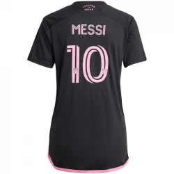 Damen Inter Miami CF Lionel Messi #10 Auswärts Trikot 2024/25 Fußballtrikot