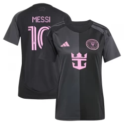 Damen Inter Miami CF Lionel Messi #10 Auswärts Trikot 2025/26 Fußballtrikot