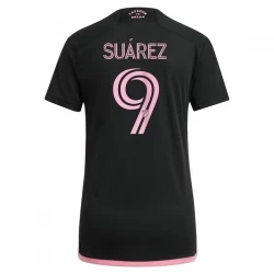 Damen Inter Miami CF Suarez #9 Auswärts Trikot 2024/25 Fußballtrikot