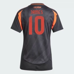 Damen Kolumbien James Rodríguez #10 Auswärts Trikot Copa America 2024 Fußballtrikot