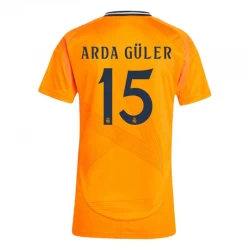 Damen Real Madrid Arda Güler #15 Auswärts Trikot 2024/25 Fußballtrikot