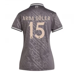 Damen Real Madrid Arda Güler #15 Ausweich Trikot 2024/25 Fußballtrikot
