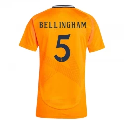 Damen Real Madrid Jude Bellingham #5 Auswärts Trikot 2024/25 Fußballtrikot
