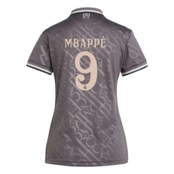 Damen Real Madrid Mbappe #9 Ausweich Trikot 2024/25 Fußballtrikot