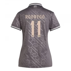 Damen Real Madrid Rodrygo #11 Ausweich Trikot 2024/25 Fußballtrikot