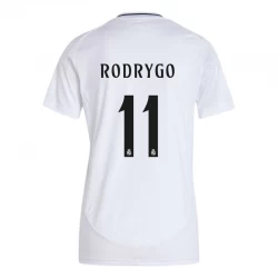 Damen Real Madrid Rodrygo #11 Heim Trikot 2024/25 Fußballtrikot