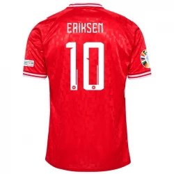 Dänemark Christian Eriksen #10 Heim Trikot 2024 Fußballtrikot