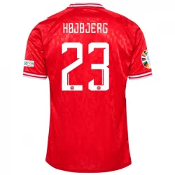 Dänemark Hojbjerg #23 Heim Trikot 2024 Fußballtrikot