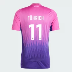 Deutschland Fuhrich #11 Auswärts Trikot EM 2024 Fußballtrikot