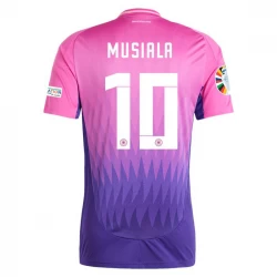 Deutschland Jamal Musiala #10 Auswärts Trikot EM 2024 Fußballtrikot