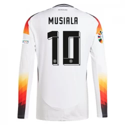 Deutschland Jamal Musiala #10 Heim Trikot EM 2024 Langarm Fußballtrikot