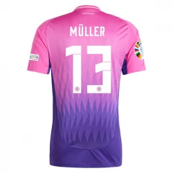 Deutschland Muller #13 Auswärts Trikot EM 2024 Fußballtrikot