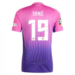 Deutschland Sane #19 Auswärts Trikot EM 2024 Fußballtrikot