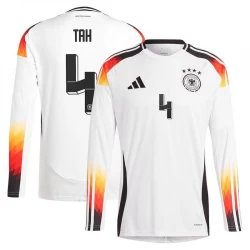 Deutschland Tah #4 Heim Trikot EM 2024 Langarm Fußballtrikot