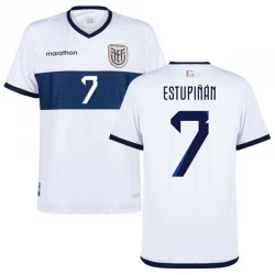 Ecuador Estupinan #7 Auswärts Trikot Copa America 2024 Fußballtrikot