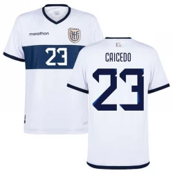 Ecuador Moisés Caicedo #23 Auswärts Trikot Copa America 2024 Fußballtrikot