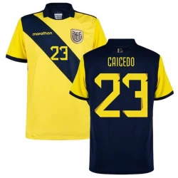 Ecuador Moisés Caicedo #23 Heim Trikot Copa America 2024 Fußballtrikot