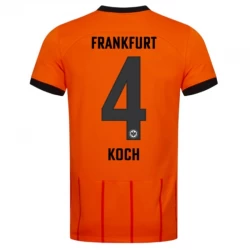 Eintracht Frankfurt Koch #4 Ausweich Trikot 2024/25 Fußballtrikot