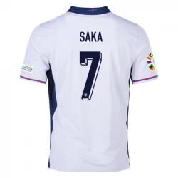 England Bukayo Saka #7 Heim Trikot EM 2024 Fußballtrikot