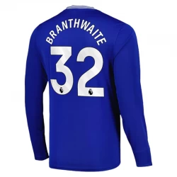 Everton FC Branthwaite #32 Heim Trikot 2024/25 Langarm Fußballtrikot