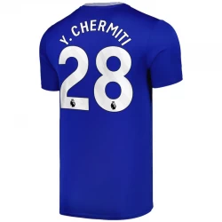 Everton FC Y. Chermiti #28 Heim Trikot 2024/25 Fußballtrikot