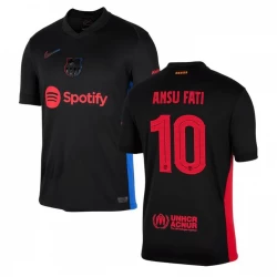 FC Barcelona Ansu Fati #10 Auswärts Trikot 2024/25 UCL Fußballtrikot