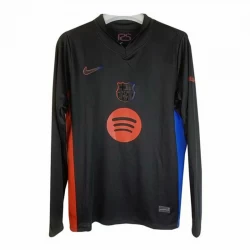 FC Barcelona Auswärts Trikot 2024/25 New Spotify Logo Langarm Fußballtrikot