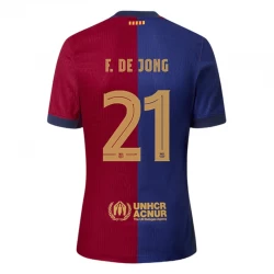 FC Barcelona F.De Jong #21 Heim Trikot 2024/25 Fußballtrikot