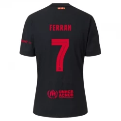 FC Barcelona Ferran #7 Auswärts Trikot 2024/25 Fußballtrikot