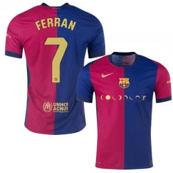 FC Barcelona Ferran #7 Heim Trikot 2024/25 Coldplay Fußballtrikot