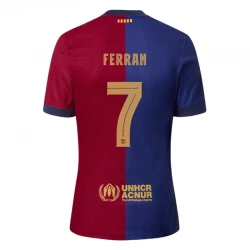 FC Barcelona Ferran #7 Heim Trikot 2024/25 Fußballtrikot