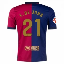 FC Barcelona Frenkie de Jong #21 Heim Trikot 2024/25 Fußballtrikot