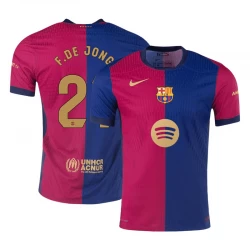 FC Barcelona Frenkie de Jong #21 Heim Trikot 2024/25 New Spotify Logo Fußballtrikot