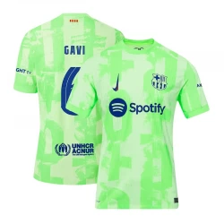 FC Barcelona Gavi #6 Ausweich Trikot 2024/25 UCL Fußballtrikot